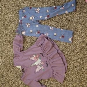 Toddler unicorn outfit